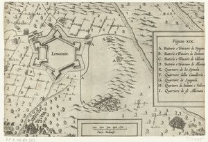 Asedio y conquista de Lingen por Spinola, 1605 de Anonymous
