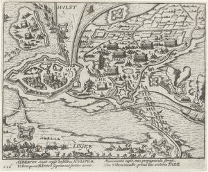 Asedio de Hulst por el Archiduque Albrecht, 1596 de Anonymous
