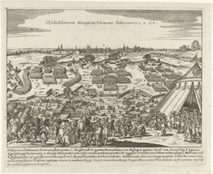 Beleg van Valenciennes, 1567 Asedio de Valencena Margarita Parmesi Gubernatrice 15.67 (título sobre objeto) de Anonymous