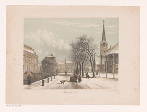 Calle nevada en Rijswijk de Anonymous