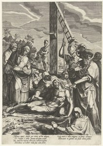 Lamento de Cristo bajo la Cruz de Anonymous
