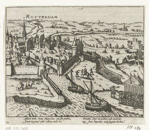 Bossu invade Róterdam, 1572