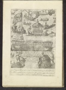 Bucintoro en andere schepen te Venetië Scènes uit het Venetiaanse leven (título de la serie) Habiti d