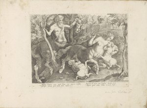familia centauro Un caballo, en el que se encuentra el más noble de todos los tipos: un personaje distinguido de caballos de varias partes del mundo seleccionados (...) (título de la serie sobre el objeto) de Anonymous