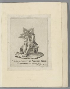 Cristo en la piedra fría La pequeña pasión (título de la serie) Passio Christi Ab Alberto Durer Nurenburgensi Effigiata (título de serie sobre objeto) de Anonymous