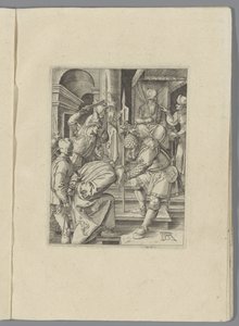 Cristo para Anás De kleine Passie (título de la serie) La Pasión de Cristo representada por Albert Durer de Nuremberg (título de la serie)