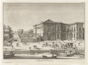 Collegio Helvetia en Milán Collegium Helveticum (título sobre el objeto) Edificios Magesyn der Italiaense (título de la serie) de Anonymous