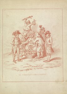 Comité de Salud, 1795 Il Comitato della Sanita (título sobre objeto) Hollandia Regenerata (copia italiana) (título de la serie) de Anonymous