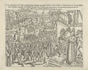 El Trono del Duque de Alba, 1569 (copia) de Anonymous