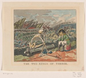 Los dos reyes del terror, 1813 Los dos reyes del terror (título sobre el objeto)