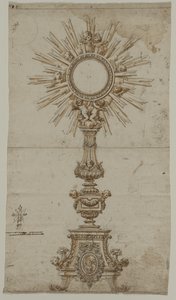 Design for a Monstrance de Anonymous