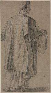 Ecclesiastic Seen from Behind de Anonymous