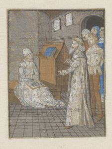 Un rey cuenta su historia a Boccacio
Los destinos de los hombres y mujeres nobles (título de la serie)