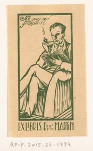 Ex libris de René Martin