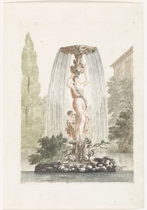 Fuente con Venus y Amor