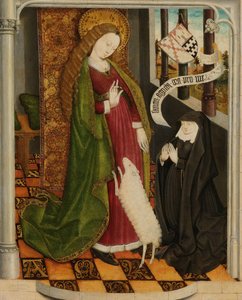 Geertruy Haeck arrodillado en oración ante Santa Inés
Geertruy Haeck-van Slingelandt van der Tempel arrodillado en oración ante Santa Inés de Anonymous