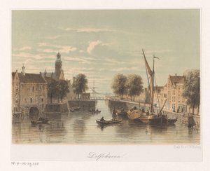 Vista de Delfshaven de Anonymous