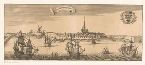 Vista de Oud-Arnemuiden
Oud Arnemuyden (título en el objeto) de Anonymous
