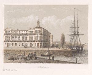 Vista del Royal Dutch Yachtclub en Rotterdam de Anonymous