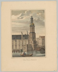 Vista de la Torre Munt en Ámsterdam
Torre de la Casa de la Moneda de Ámsterdam (título en el objeto)
Vistas de las seis torres principales de la ciudad de Ámsterdam. 2º Cahier (título de la serie)