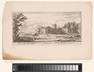 Vista de una iglesia, en Roma
L