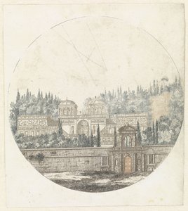 vista de un palacio de Anonymous