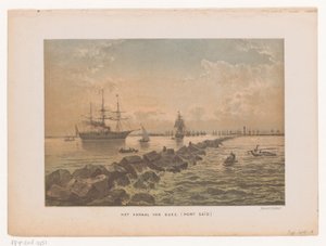 Vista del Canal de Suez cerca de Port Said
Canal de Suez (Port Saïd) (título en el objeto)
