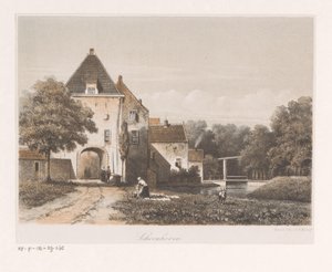 Vista de la puerta de la ciudad de Schoonhoven
Schoonhoven (título en el objeto) de Anonymous