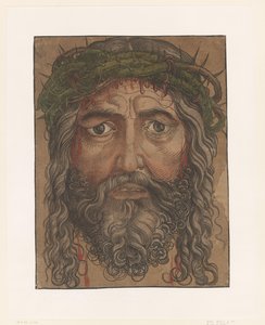 Rostro de Cristo con corona de espinas de Anonymous