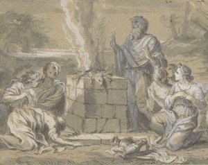 El sacrificio de Noé