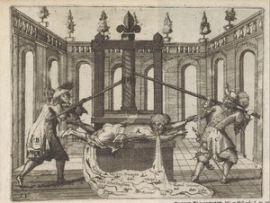 Holanda en la imprenta francesa, 1672-1673 Francia Druck-Pers, Gestelt en Hollant 1672 y 1673 / Presse Francoisse Mis en Hollande l