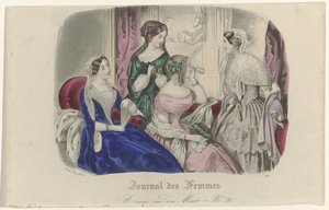 Journal des Femmes, 1840-1851, Pl. 1580 de Anonymous