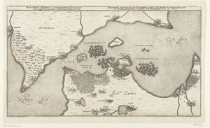 Kaart van de zeeslag tussen de Zweedse en Deense vloten in de Belt, 1644 La carta más precisa del Estrecho de Orsundt danés con la clasificación del Rey de Suecia, Dinamarca y Holanda. Ao. 1644 (título sobre el objeto) Eigentliche Delineatio des Berumpten 