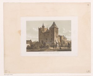 Castillo de Heusden El castillo de Heusden (título sobre objeto) de Anonymous