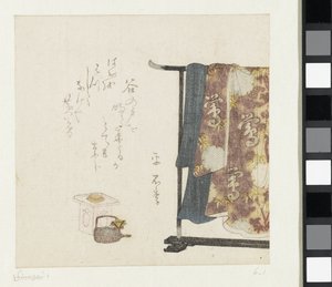 Kimono en un soporte