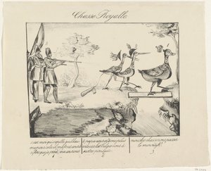 Yate real, 1830 Chasse Royalle (título sobre el objeto) de Anonymous
