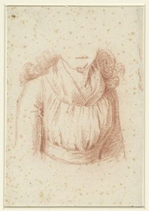 Estudio de vestuario para un retrato de Madame Molet