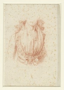 Estudio de vestuario para un retrato de Madame Moreau de Anonymous