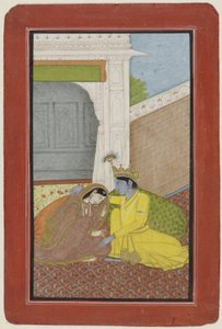 Krishna y Radha de Anonymous