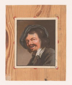 cabeza de hombre sonriente de Anonymous