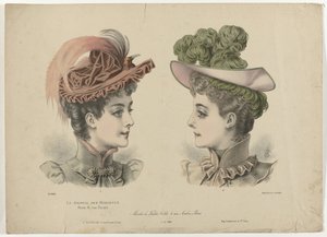 Le Journal des Modistes, 1-11-1892, No. 1916: Modes de Julia Coll (...) de Anonymous