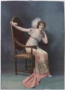 Les Modes, 1911 : Vestido de noche (...) de Anonymous