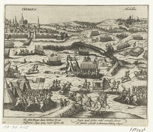 Luis de Nassau deja Bergen, 1572 de Anonymous