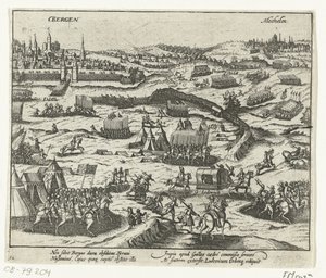 Luis de Nassau deja Bergen, 1572 de Anonymous