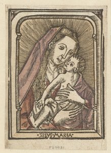 María conoció amable Jesús María (título sobre objeto) de Anonymous
