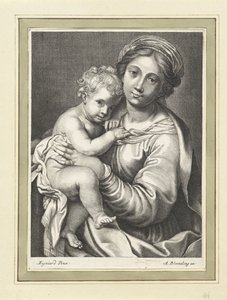 María con niño de Anonymous