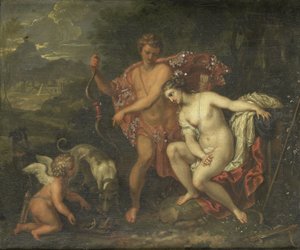 Meleagro y Atalanta