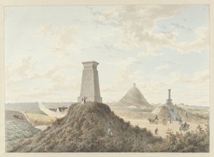 Monumentos en Waterloo, 1815