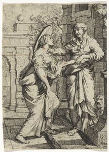 Encuentro entre dos mujeres Visitación
