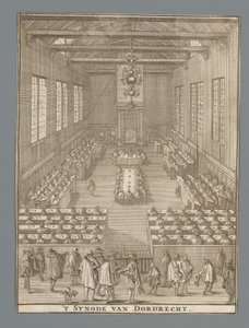 Apertura del Sínodo de Dordrecht, 1618
Sínodo de Dordrecht (título en el objeto) de Anonymous